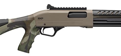 Sxp Extreme Defender Woodland Fde Pump Action Shotgun Winchester