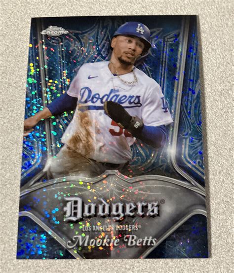 2022 Topps Chrome Pinstriped Club Plaques P 22 Mookie Betts Dodgers EBay