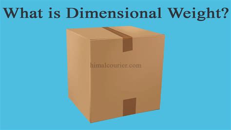 How To Calculate Dimensional Weight For Shipping Eurosender