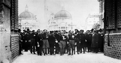 La Marche Sur Rome 27 Octobre 1922 Et L Accession Au Pouvoir De