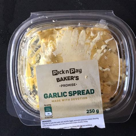 Pick N Pay Garlic Spread Review Abillion