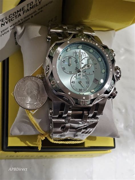 Invicta Chaos Swiss Eta G Chrono Reserve Turquoise Dial