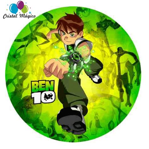 Painel Tecido Sublimado Ben 10 150cm Cristal Mágico Artigos para festas