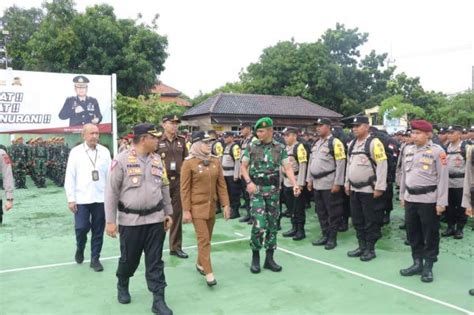 Polres Indramayu Terjunkan Ratusan Personel Polri Amankan 5 316 TPS