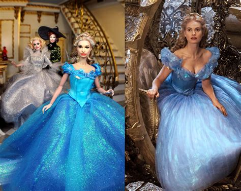 Lily James As Cinderella Helena Bonham Carter As The Fairy Godmother