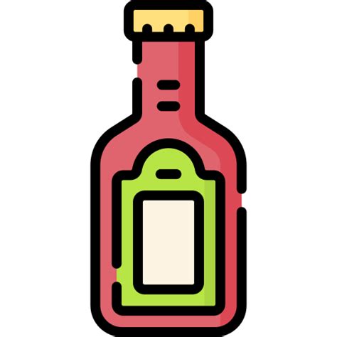 Sauce Special Lineal Color Icon