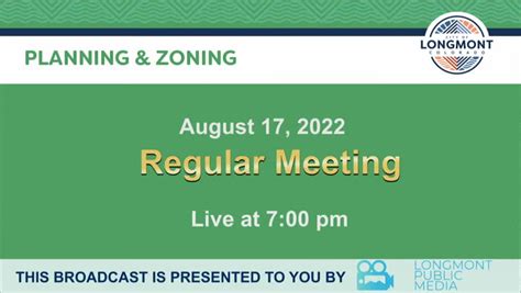 Planning And Zoning Commission City Of Longmont Free