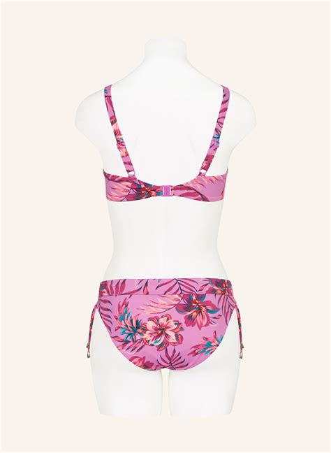 Lidea Basic Bikini Hose TROPIC RADIANCE in pink fuchsia grün