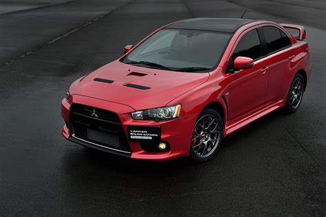 Fonds Decran Mitsubishi 2015 Lancer Evolution X Rouge Voitures