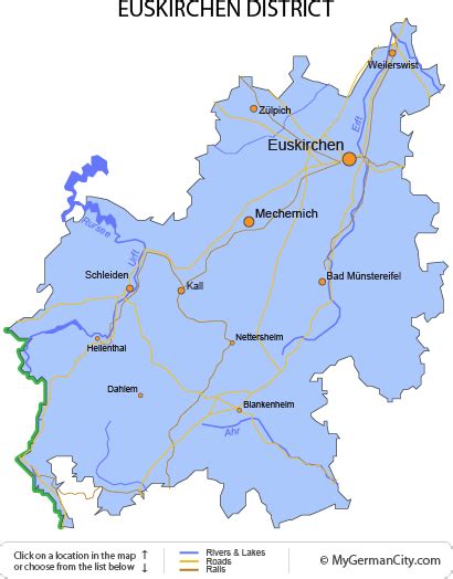 Euskirchen District - Picturesque Mountain Region