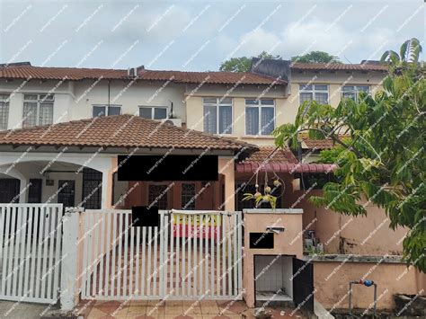 Auction Storey Terrace House In Taman Ixora Selangor For Rm