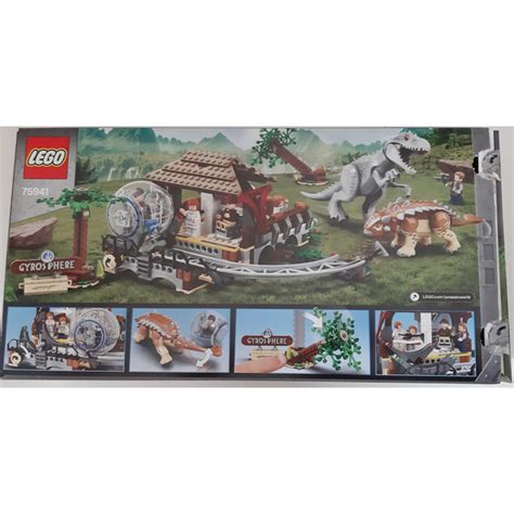 Lego Indominus Rex Vs Ankylosaurus Set Packaging Set Brick Owl