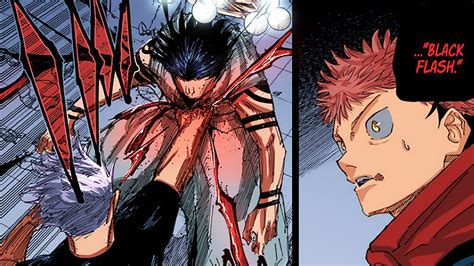 Gojo Blows Sukuna S Back Out Twice Jujutsu Kaisen Chapter