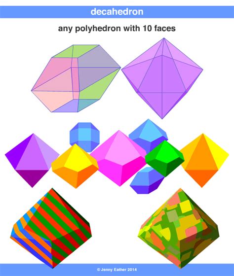 Decahedron A Maths Dictionary For Kids Quick Reference By Jenny Eather