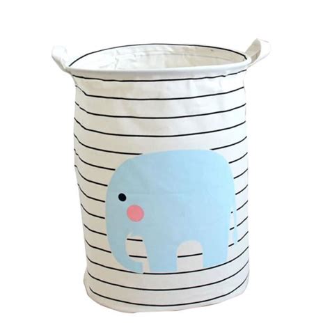 1 PC panier à linge mignon dessin animé pliable peu encombrant à