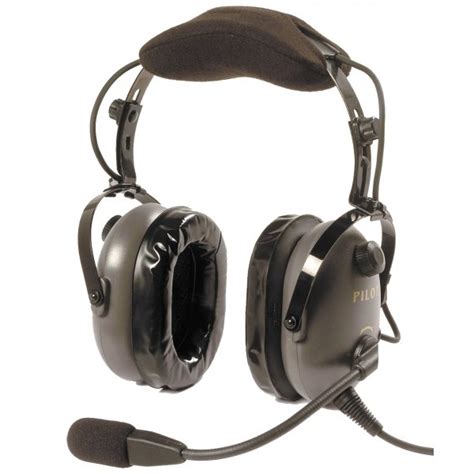 Pilot Europe PA12 8s UK Nato Plug Aviation Pilot Headset Earshot