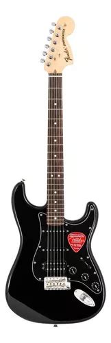 Guitarra eléctrica Fender Stratocaster negra MercadoLibre