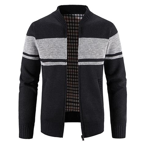 Sokhug Winter Men Casual Jacket Stand Collar Long Sleeve Warm Fashion