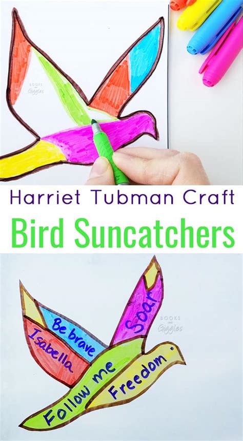 Soar High with this Harriet Tubman Craft for Elementary Kids