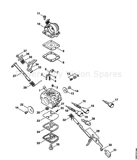 Ms310 Stihl Chainsaw Parts Diagram