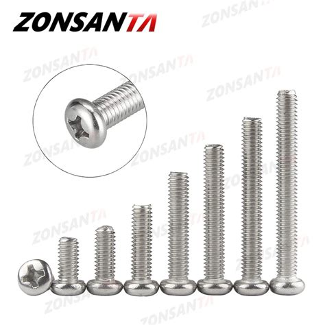 Zonsanta M1 6 M2 M2 5 M3 M4 M5 M6 Din7985 Gb818 304 Stainless Steel