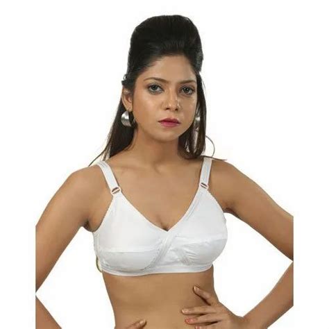 Bodysize Plain Ladies Sunlight Cotton Bra For Daily Wear Size 28