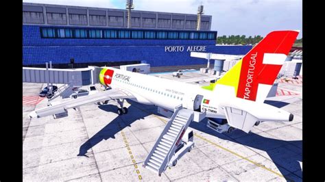 X Plane 11 Porto Alegre SBPA Rio De Janeiro SBRJ TAP A320