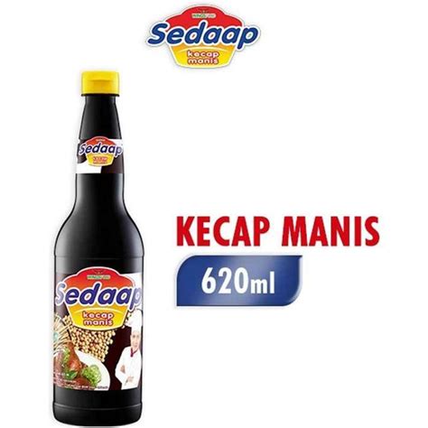 Jual Sedaap Kecap Manis Kedelai Hitam Spesial Varian Kemasan 620 Ml