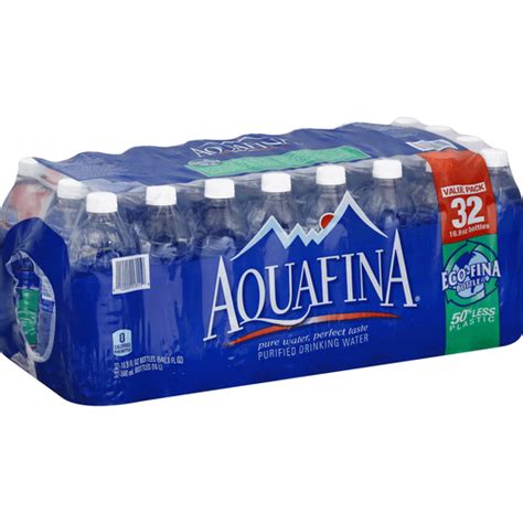 Aquafina Purified Drinking Water 32 Ct Shop Food Country Usa