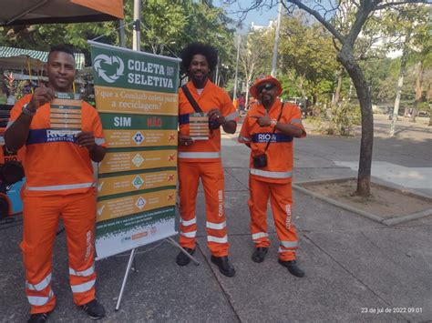 Comlurb Realiza Campanha De Ades O Coleta Seletiva Em Mais Tr S