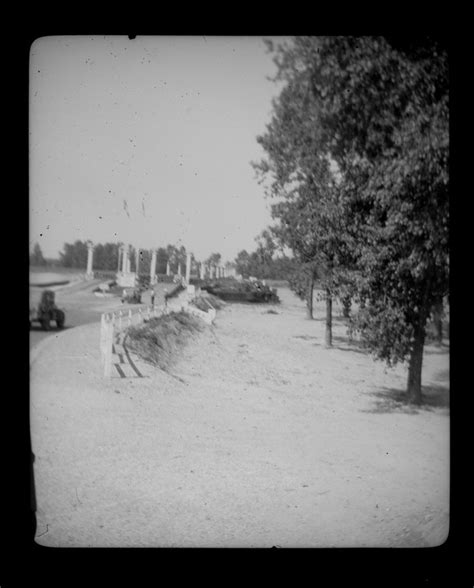 Kehl Side Of Pontoon Bridge Over The Rhine Between Kehl Germany And