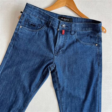 Брюки джинсовые мужские итальянские Kiton— купить в Москве