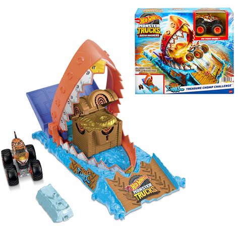 Hot Wheels Monster Trucks Live Arena Chomp Challenge Polfinale Proga Mattel Nakupovanje V