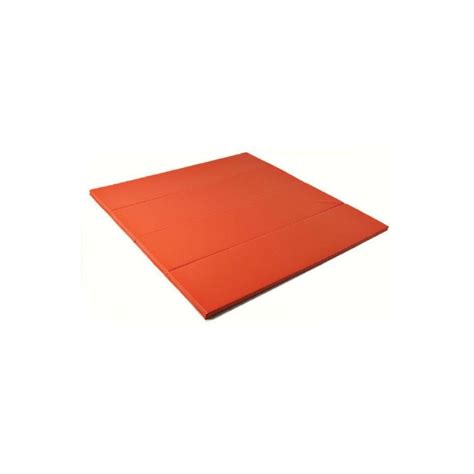 Surface d évolution gymnastique aire DimaSport orange abricot