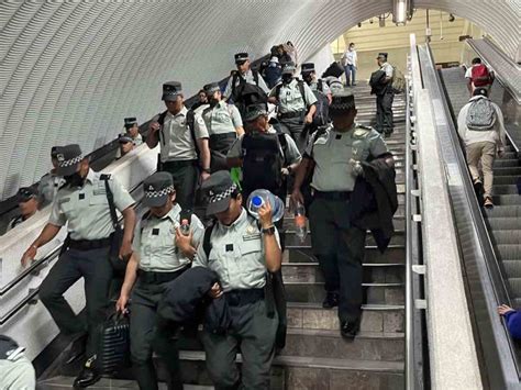 Guardia Nacional Tendrá Más Elementos En Metro De Cdmx Que En Otros Estados