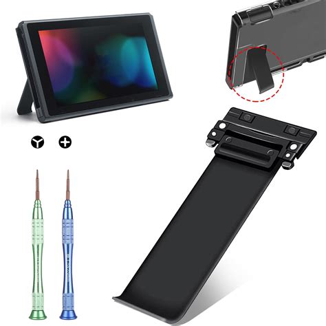 TSV Nintendo Switch Kickstand & Shell Replacement Kit with Screwdrivers ...