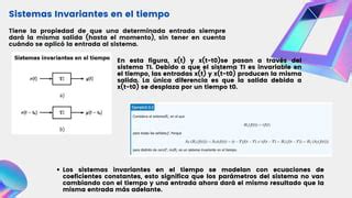 Sistemas Lineales E Invariantes En El Tiempo PPT Descarga Gratuita
