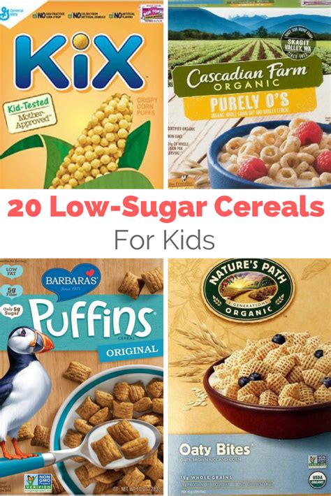 The 20 Best Healthy Cereals For Kids