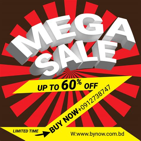 sale poster template  behance
