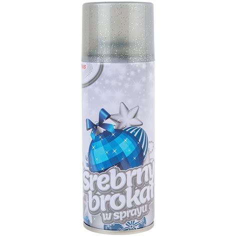 Brokat W Sprayu Srebrny Ml Partymarket