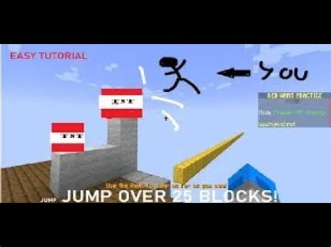 How To Double TNT Jump In Minecraft Hypixel YouTube