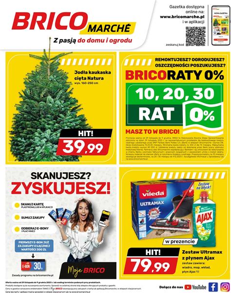 Bricomarch Gazetka Promocyjna Bo E Narodzenie Wa Na Od Do