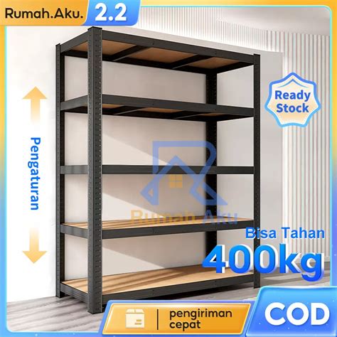 Jual Rak Besi Siku 5 Layer Rak Besi Layer Rak Gudang Rak Layer Rak