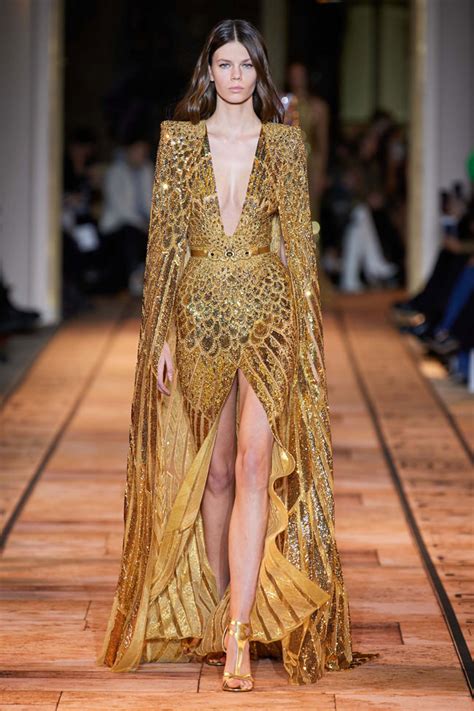 Paris Fashion Week Zuhair Murad Spring 2020 Couture Collection Tom Lorenzo