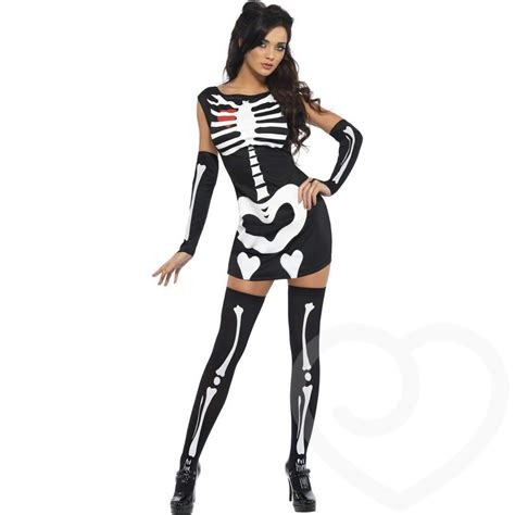 Fever Sexy Skeleton Costume Fantasy And Roleplay Costumes Lovehoney