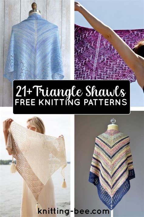 21 Free Triangle Shawl Knitting Patterns Knitting Bee