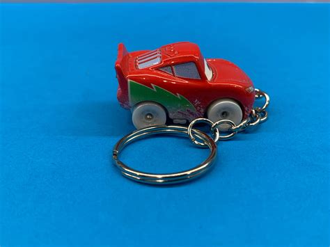 Hot Wheels Mattel Cars Movie Lightning Mcqueen Snow Rust Eze Mini Racers Keychain Etsy
