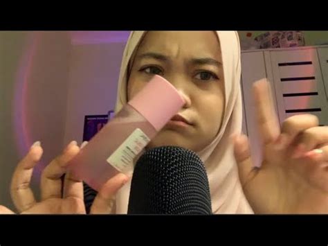 No Talking Skincare Asmr Roleplay Malaysia Mouth Sounds Youtube