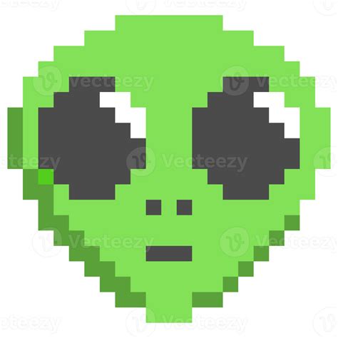 Pixel Art Alien 13743337 Png