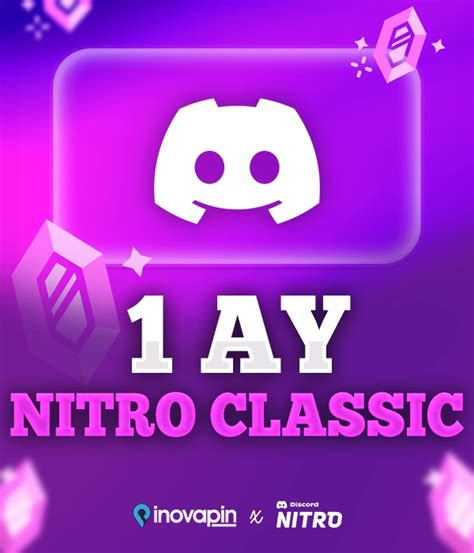 Discord Nitro Classic 1 Aylık Abonelik Satın Al En ucuz